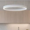 Gea luce criseide lampadario cucina led 80w 3000k bianco rotondo