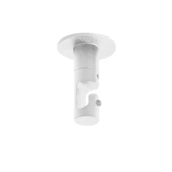 Gea luce decentratore bianco per cavi 2x0,75mm.