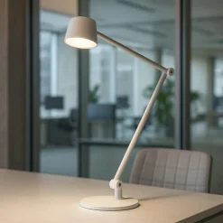 Gea luce efira lampada da tavolo led 3000k bianca moderna