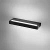 Gea luce gap applique da parete led 34w 3000k rettangolare nera