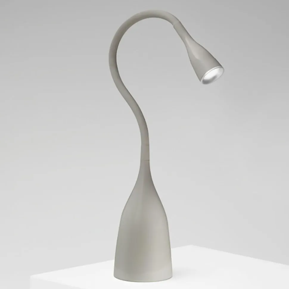 Gea luce gls lampada da tavolo led 3000k orientabile e dimmerabile