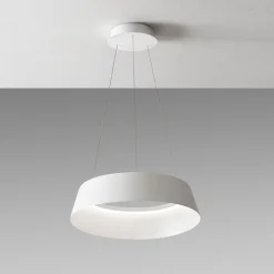 Gea luce juliette lampadario cucina led 50w 3000k bianco rotondo
