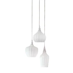 Gea luce lampadario cucina cleofe bianco 3 luci
