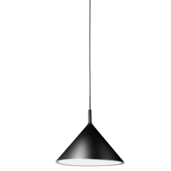 Gea luce lampadario da cucina nero cono barbie
