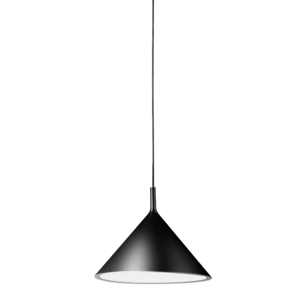 Gea luce lampadario da cucina nero cono barbie