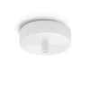 Gea luce rosone bianco per sospensione accessorio