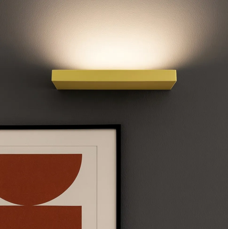 Gea luce yoana applique da parete led 15w 3000k design moderno