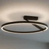 Grande plafoniera bronzo vivida meridiana led 44w 3000k 4000k