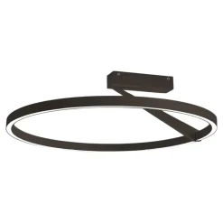 Grande plafoniera bronzo vivida meridiana led 44w 3000k 4000k