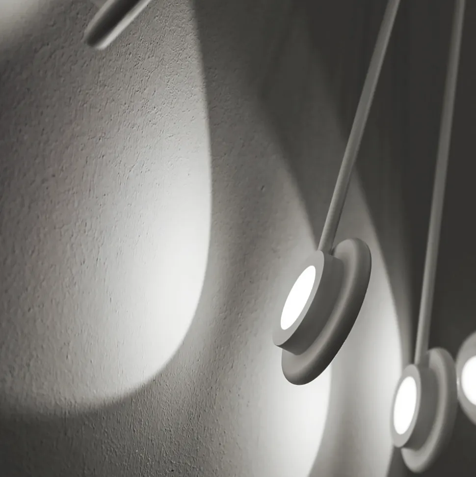 Helix vivida plafoniera bianca led 3000k per soffitto