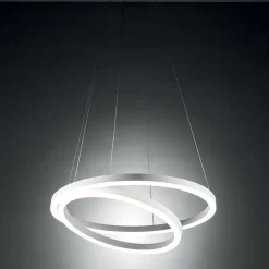 Hurricane vivida lampadario moderno led 60w 3000k dimmerabile