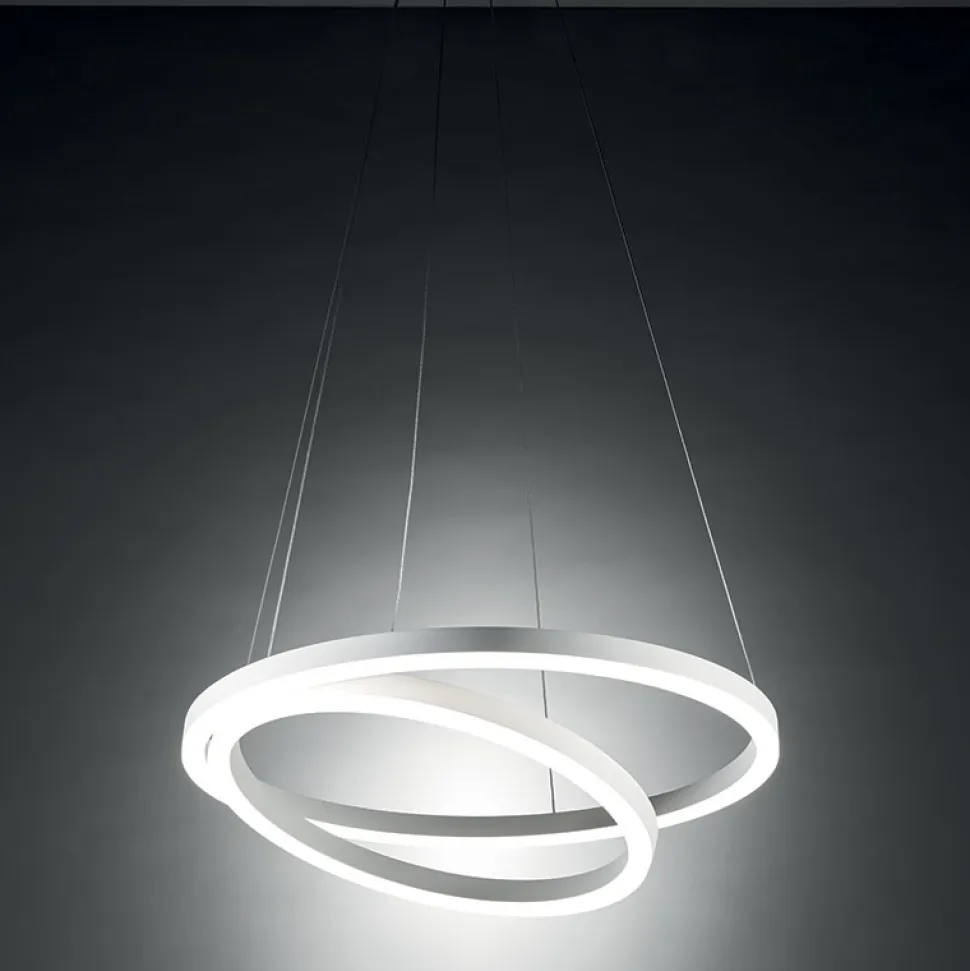 Hurricane vivida lampadario moderno led 60w 3000k dimmerabile