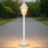 Ideal lux dafne pt1 lampioncino da giardino lanterna per esterno bianco ip55