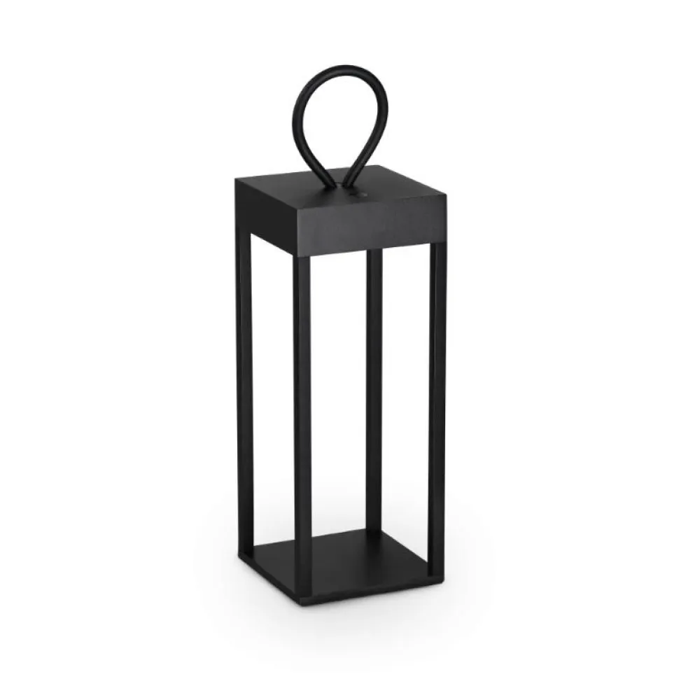 Ideal lux enya tl lampada da tavolo per esterno ip54 nero led