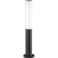 Ideal lux etere pt 3000k lampione nero da esterno ip44 led 9,5w