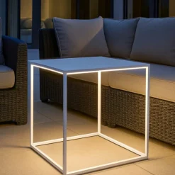 Ideal lux ipotesi pt h50 lampada da esterno bianca led 16w 3000k ip44