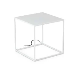 Ideal lux ipotesi pt h50 lampada da esterno bianca led 16w 3000k ip44