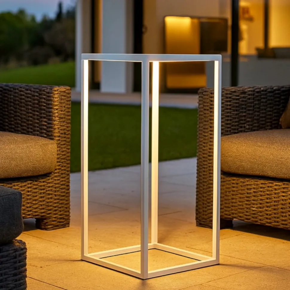 Ideal lux ipotesi pt h73 lampada da esterno bianca