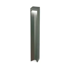 Ideal lux kurt pt 4000k lampione per giardino moderno antracite ip54
