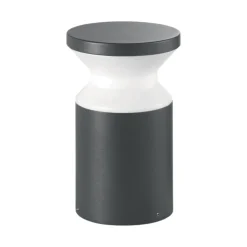 Ideal lux lampioncino per esterni da giardino antracite torre pt1