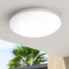 Ideal lux mib pl round plafoniera da esterno tonda led 4000k bianco ip65
