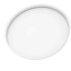Ideal lux mib pl round plafoniera da esterno tonda led 3000k bianca ip65