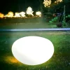 Ideal lux sasso pt1 lampada per esterno giardino sasso bianco
