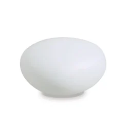 Ideal lux sasso pt1 lampada per esterno giardino sasso bianco