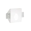 Ideal lux walky-3 fi segnapasso led 1w 3000k 220-240v di gesso bianco da incasso