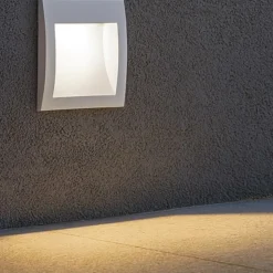 Ideal lux wire segnapasso per esterno led 1,5w 3000k bianco incasso parete ip65