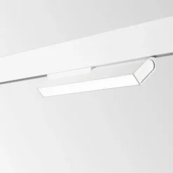 Ideal lux ego modulo faretti led 7w 3000k bianco orientabile binario monofase