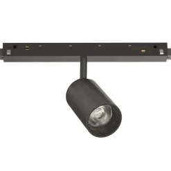 Ideal lux ego track single 12w 3000k dali faretto led nero