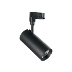 Ideal lux ego track single 12w 3000k dali faretto led nero