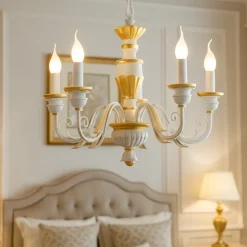 Ideal lux firenze sp5 lampadario cinque luci classico per camera da letto