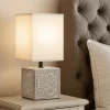 Ideal lux kali-1 tl1 abat-jour lampada in ceramica per camera da letto