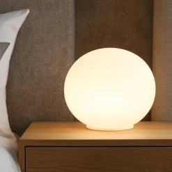 Ideal lux smarties tl1 d14 abat-jour da comodino camera da letto 14cm