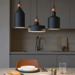 Ideal lux triade sp3 lampadario antracite