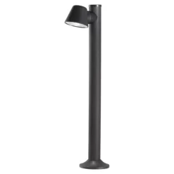 Isyluce lampione orientabile da giardino antracite moderno