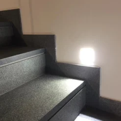 Isyluce segnapasso faretto gesso da incasso a scomparsa