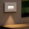 Isyluce segnapasso led 3w 4000k da incasso bianco per esterno