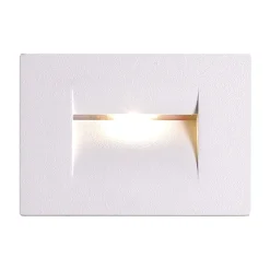 Isyluce segnapasso led 3w 4000k da incasso bianco per esterno
