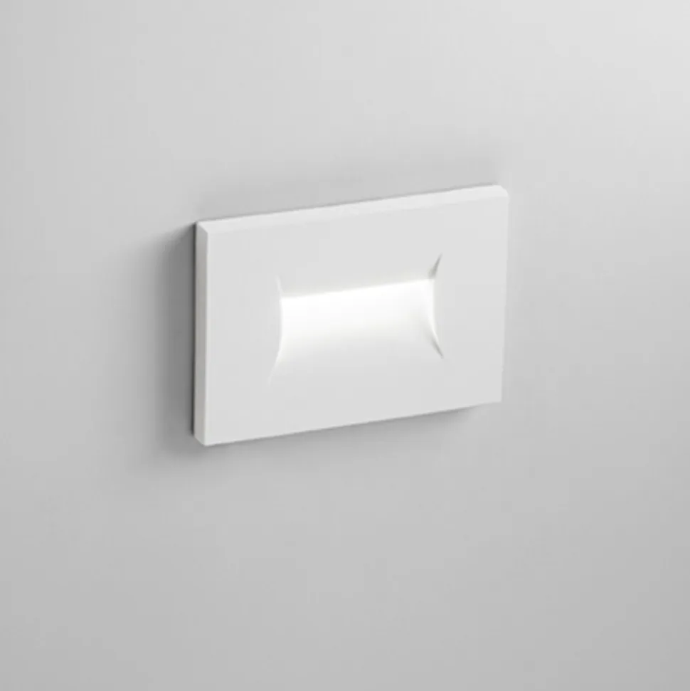 Isyluce segnapasso led 3w 4000k da incasso bianco per esterno