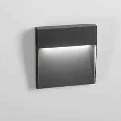 Isyluce segnapasso led 6w 3000k per esterno antracite