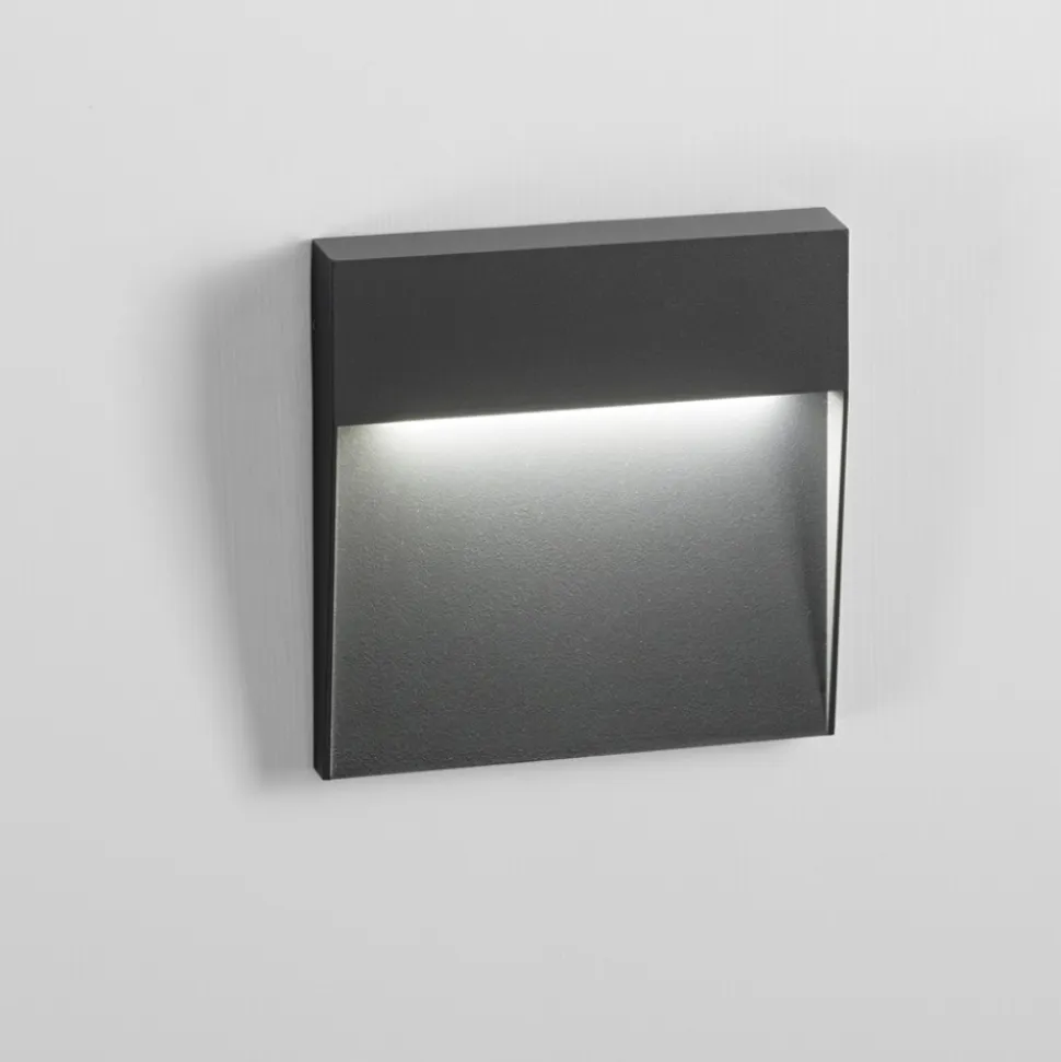 Isyluce segnapasso led 6w 3000k per esterno antracite