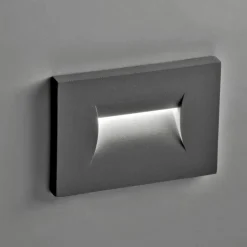 Isyluce segnapasso led 3w 4000k da incasso per esterno