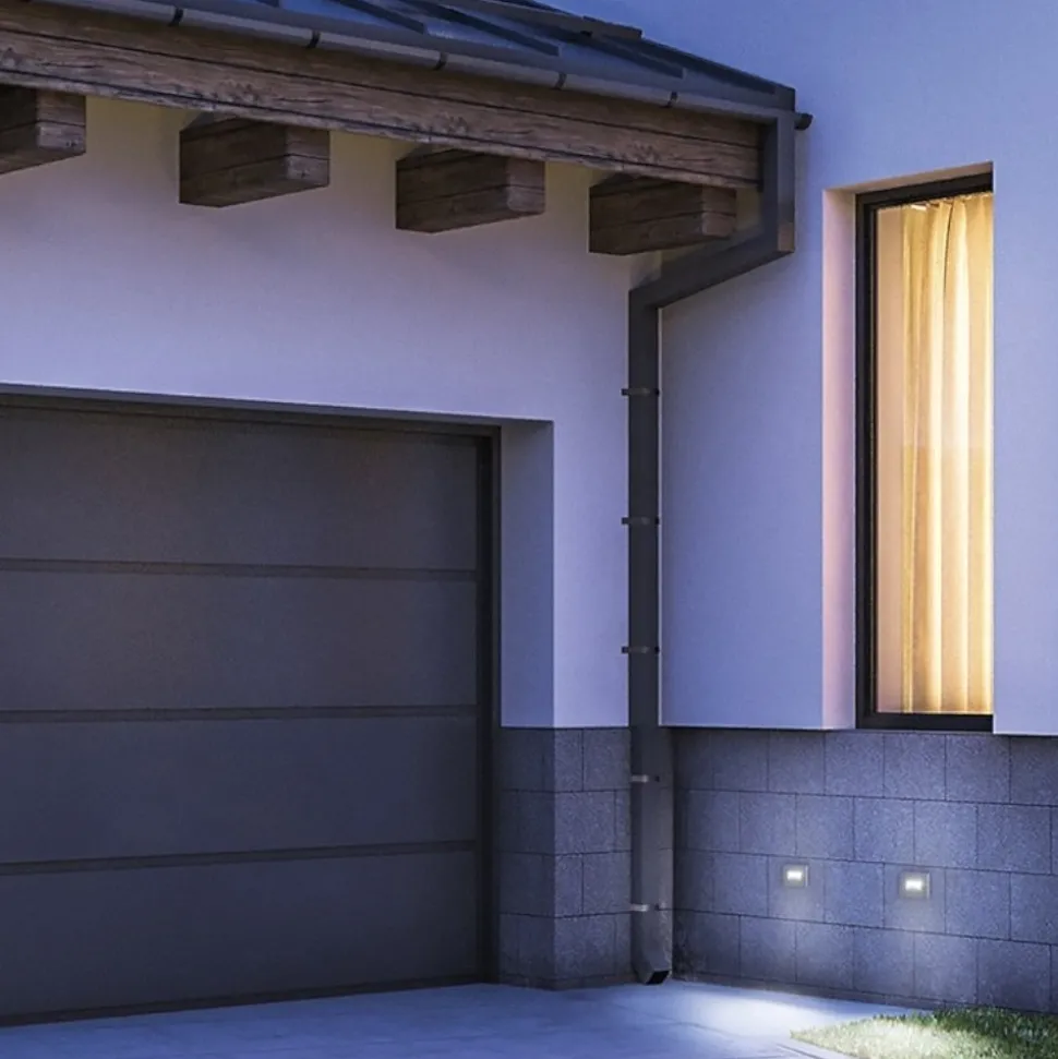 Isyluce segnapasso led 3w 4000k da incasso per esterno