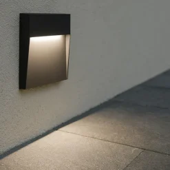 Isyluce segnapasso led 6w 4000k da esterno antracite senza incasso