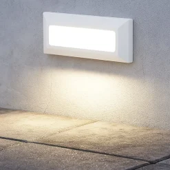 Isyluce segnapasso per esterno led 4w 3000k cover bianco antracite