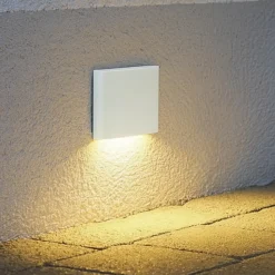Isyluce segnapasso quadrato led 3w 3000k moderna bianco