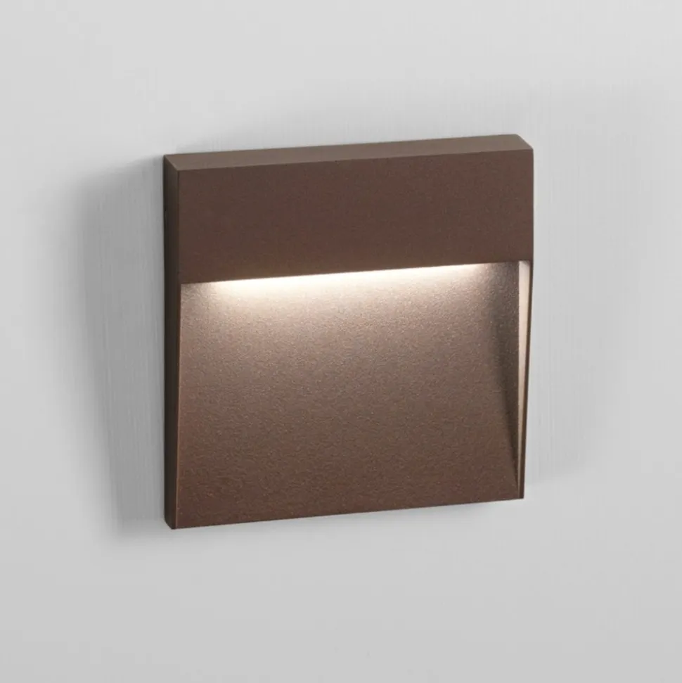 Isyluce step segnapasso led per esterno 6w 4000k corten